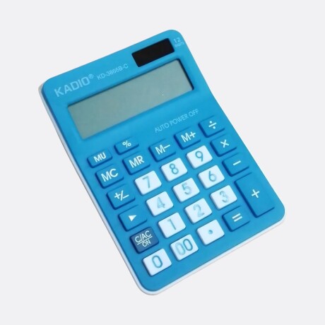 Calculadora De Escritorio Celeste