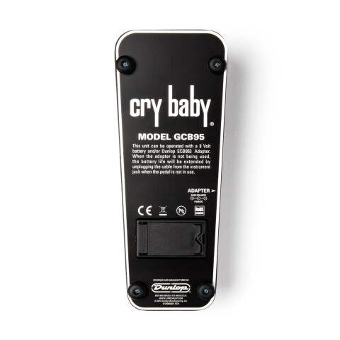 PEDAL DE EFECTO JIM DUNLOP (GCB-95) ORIGINAL CRYBABY PEDAL DE EFECTO JIM DUNLOP (GCB-95) ORIGINAL CRYBABY