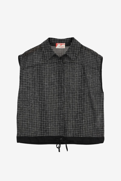 CAMISA VICHY Negro