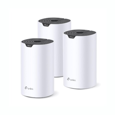 Router TP-LINK Deco S7 Pack X3 Banda Doble 100V/240V - Blanco Router TP-LINK Deco S7 Pack X3 Banda Doble 100V/240V - Blanco