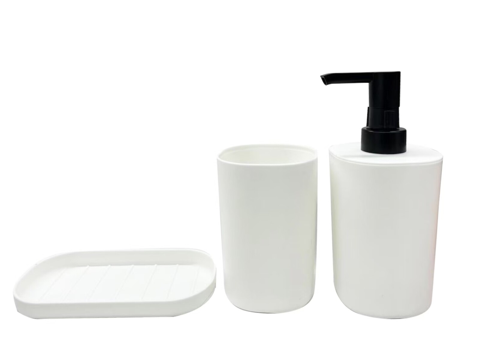 Set accesorios de baño - blanco 