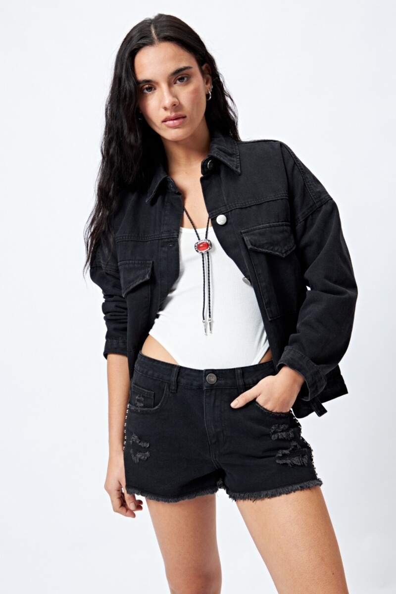 SHORT TOM Negro