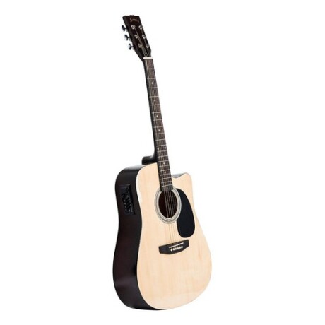 Guitarra Electroacústica Memphis 964 con ecualizador de 4 bandas y cuerdas de acero Natural