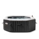 INTEX PURESPA DELUXE NEGRO CAPACIDAD 6 PERSONAS Intex Purespa Deluxe Negro Capacidad 6 Personas