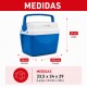 Conservadora térmica 12 lts AZUL