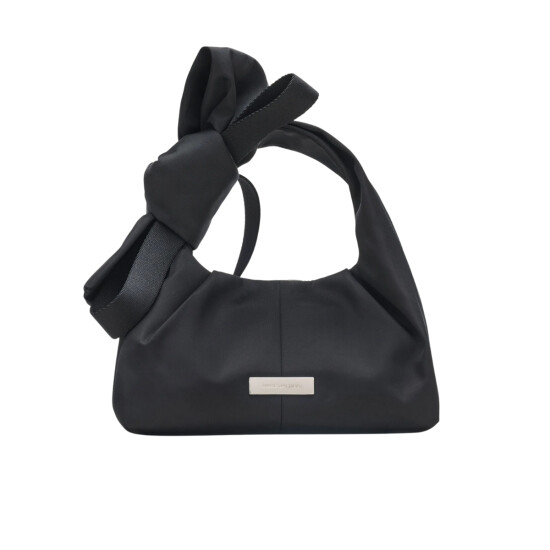 MARC JACOBS - THE BOW NYLON SACK BAG Negro