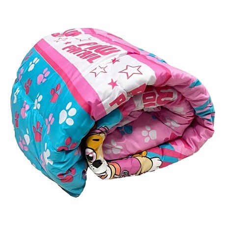 Acolchado infantil 1 plaza en poliéster FROZEN LILA 605