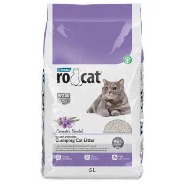 RO CAT 5 L COMPACT LAVANDER CAT LITTER RO CAT 5 L COMPACT LAVANDER CAT LITTER