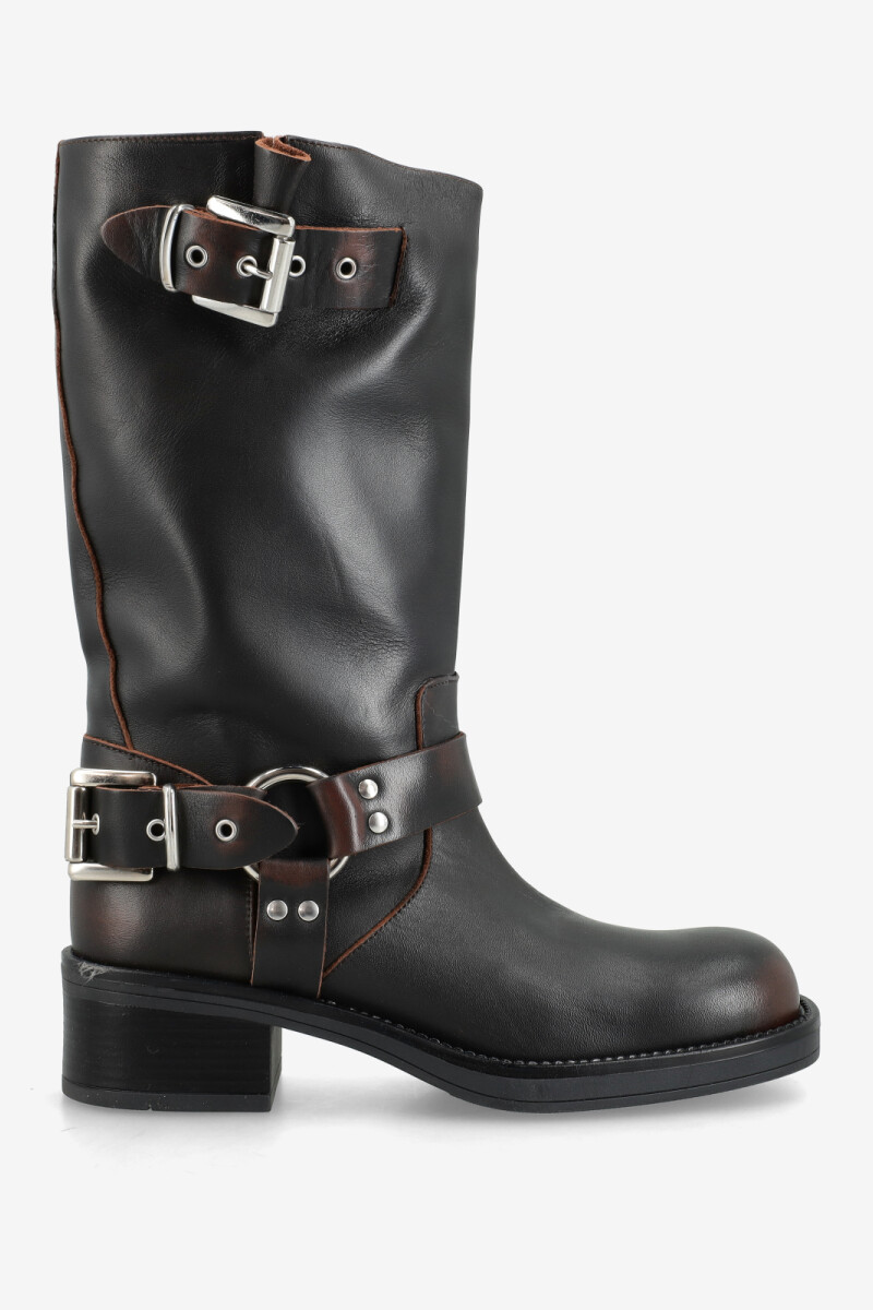 BOTA HEBILLAS Marron