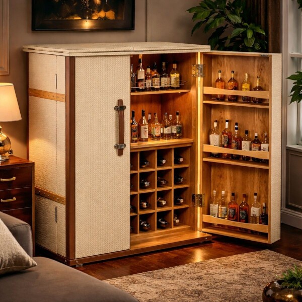 MESA DE BAR VENEZIA CREAM Beige - -