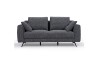 Sofa 2 cps MAGNUS PREVENTA Gris Oscuro