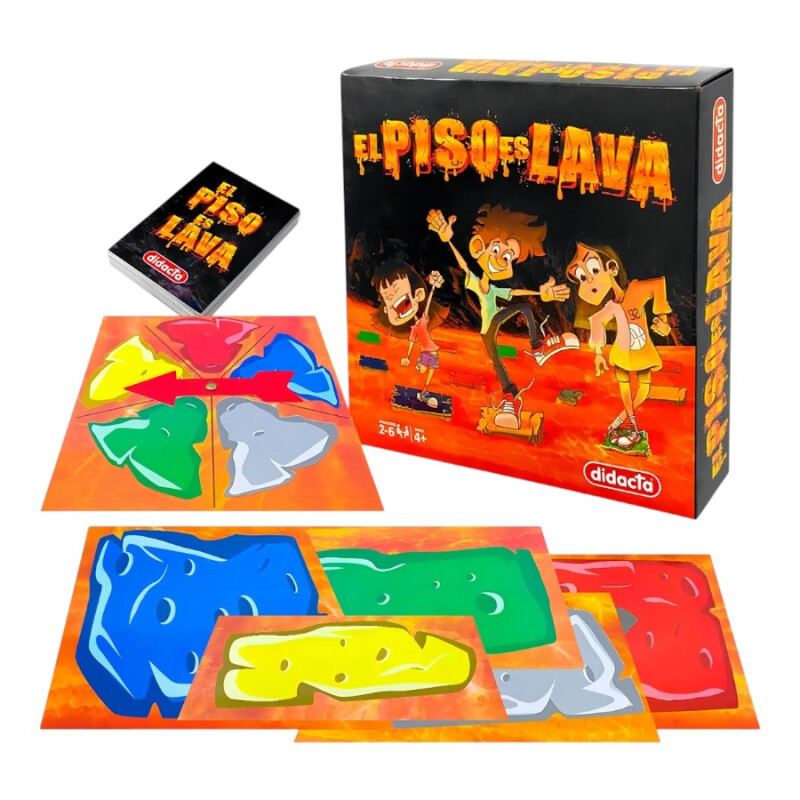 Juego de mesa El Piso Es Lava - Didacta Juego de mesa El Piso Es Lava - Didacta