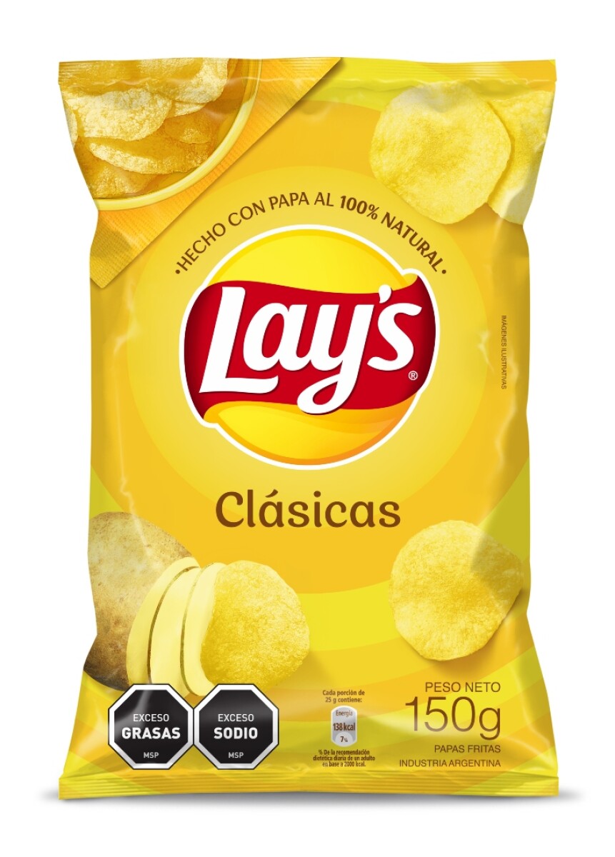 Papas Fritas Lays Clásicas 150G 