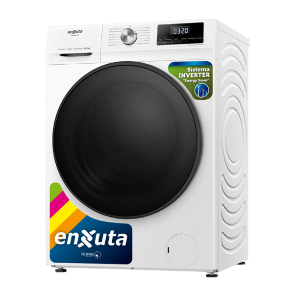 LAVARROPA AUTOMATICO INVERTER CARGA FRONTAL 10,5 KG BLANCO Lavarropa Automatico Inverter Carga Frontal 10,5 Kg Blanco
