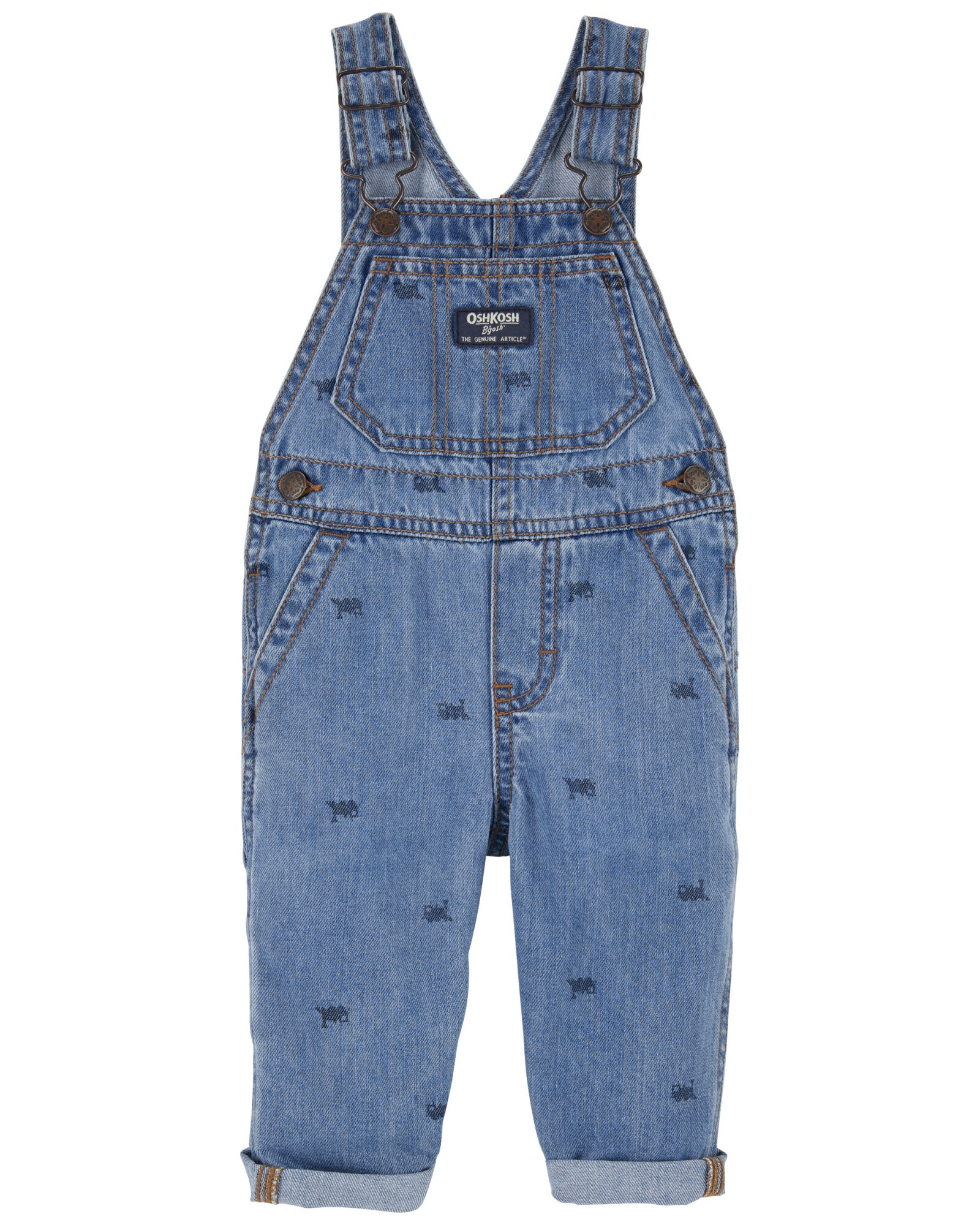 Enterito jean estampado Sin color