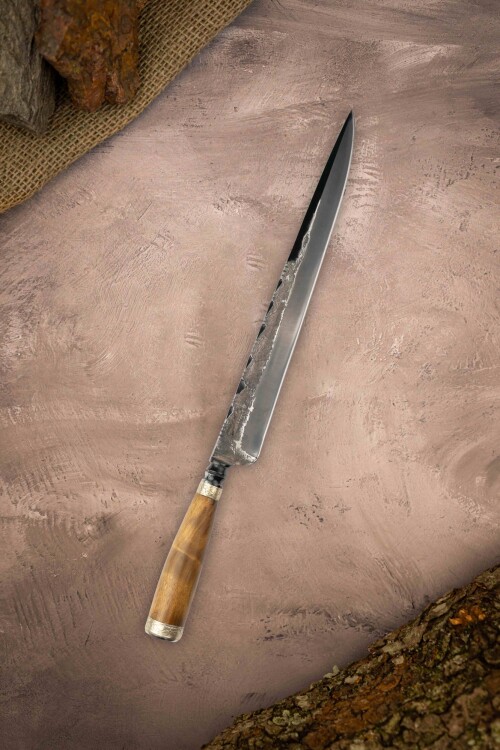 Cuchillo forjado, Cabo Torneado Cuchillo forjado, Cabo Torneado