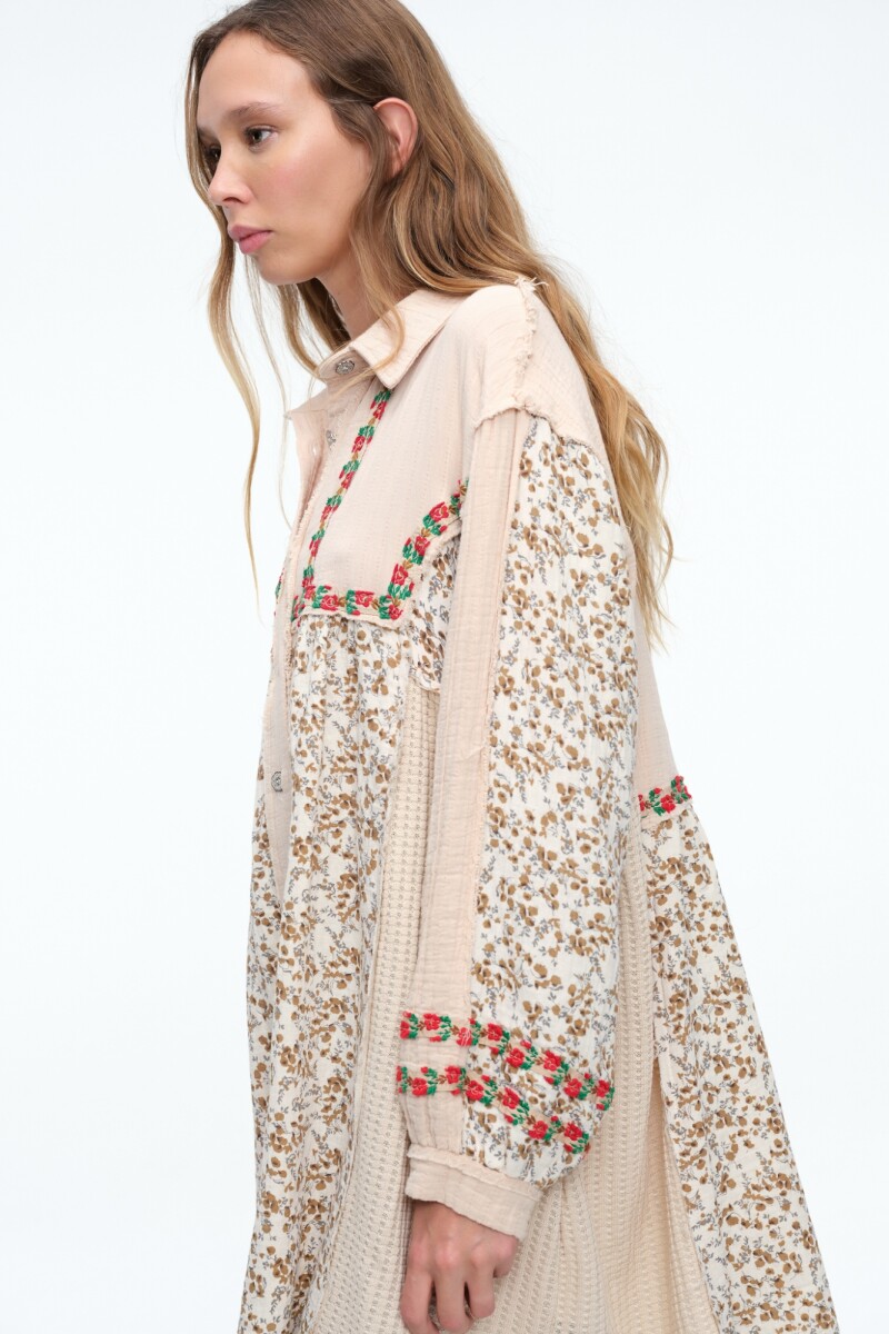 CAMISA LARGA Natural