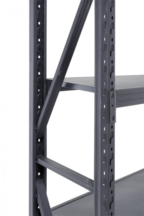 Estanteria Easy Negra 2.0 X 1.5 X 0.60 M (4 Estantes) Estanteria Easy Negra 2.0 X 1.5 X 0.60 M (4 Estantes)