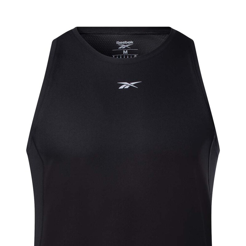 Polo Running Speedwick Singlet Hombre Black
