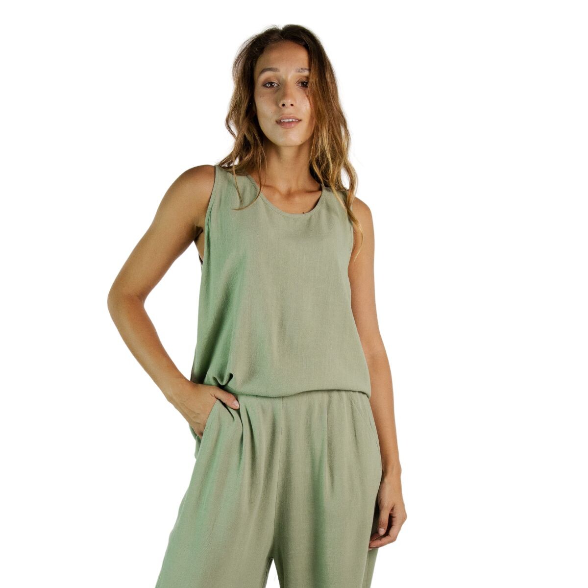 MUSCULOSA S-XXL - MALVA 