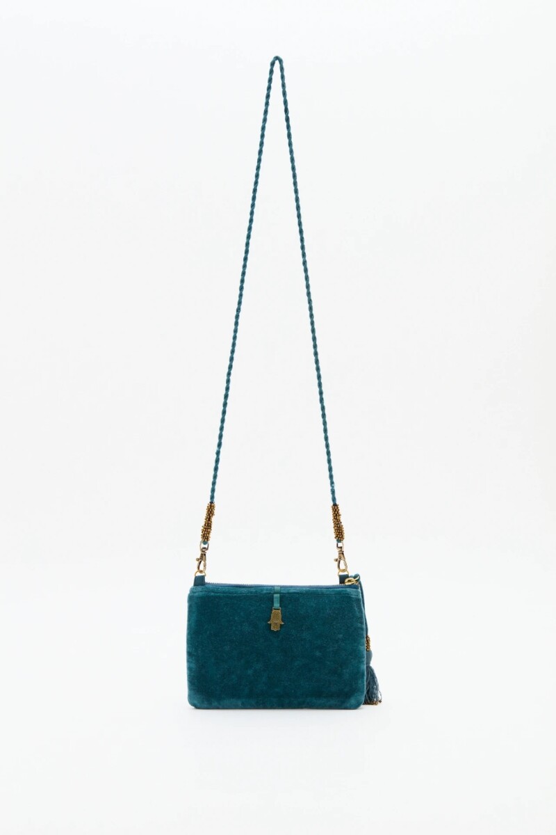 Cartera Mystic Glint Verde Oscuro