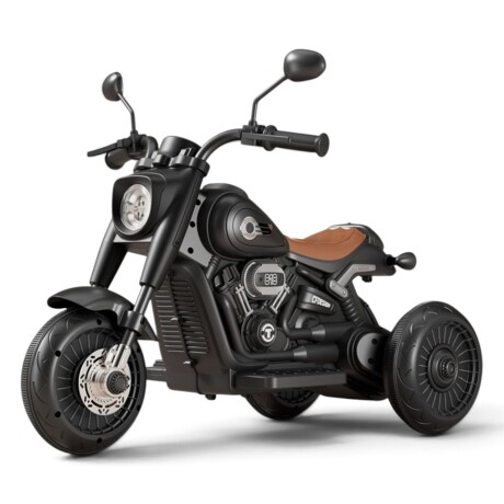 Moto BLASTER a Bateria 6V con Luces y Sonido Bebesit - Negra Moto BLASTER a Bateria 6V con Luces y Sonido Bebesit - Negra