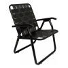 Silla Playera Descansar Aluminio Reforzada Liviana 80048 Color Negro Silla Playera Descansar Aluminio Reforzada Liviana 80048 Color Negro