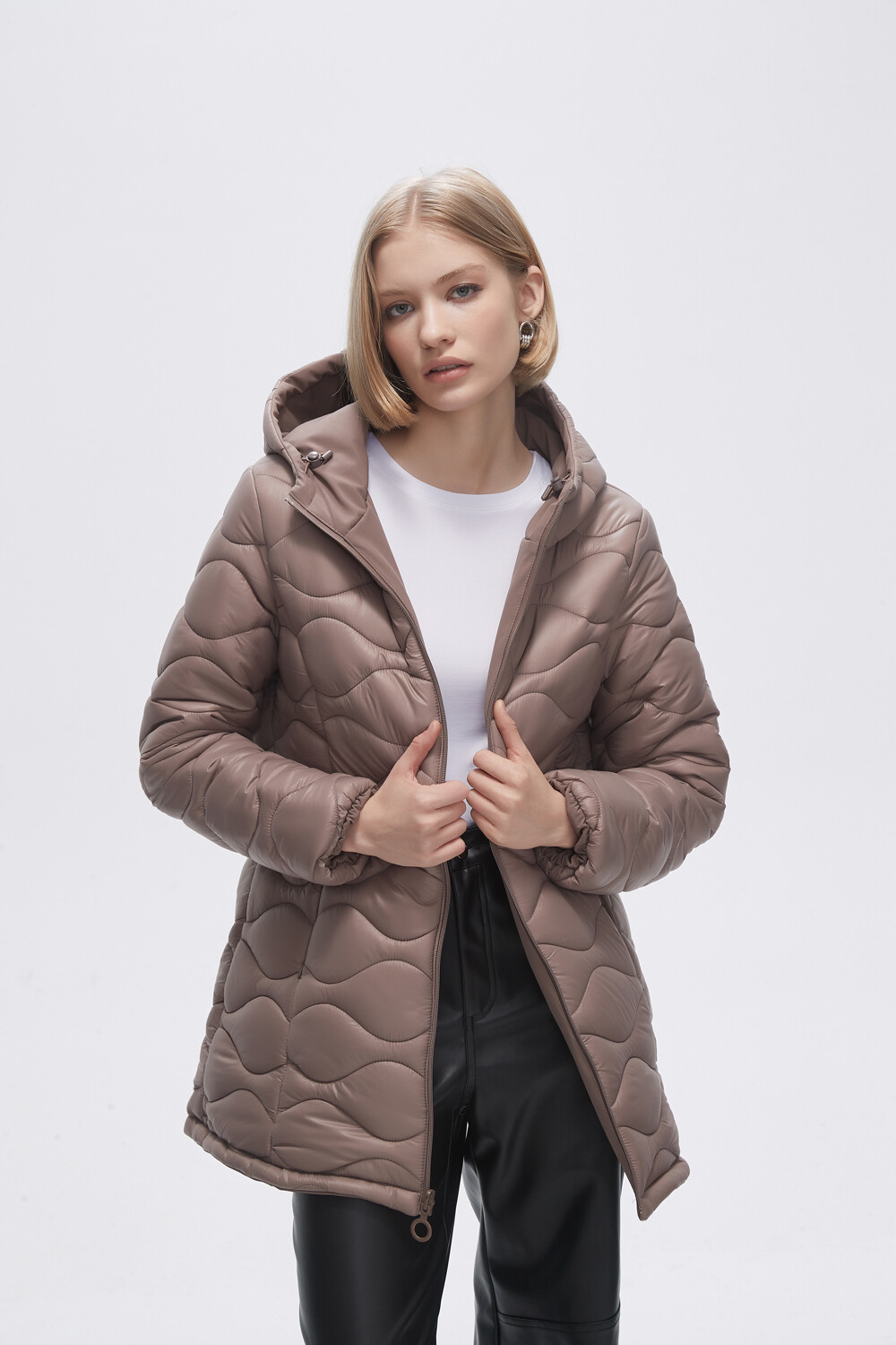 Campera Elizala Taupe / Mink / Vison