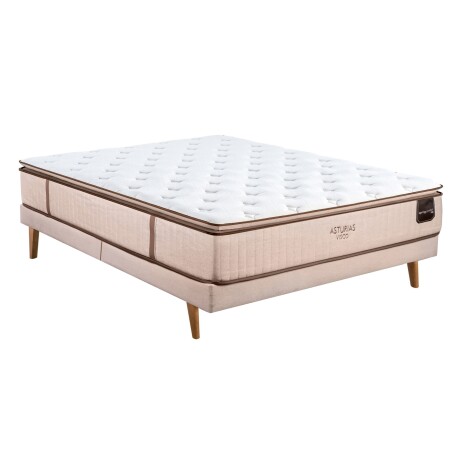 SOMMIER SUPER KING RESORTES ASTURIAS VISCO