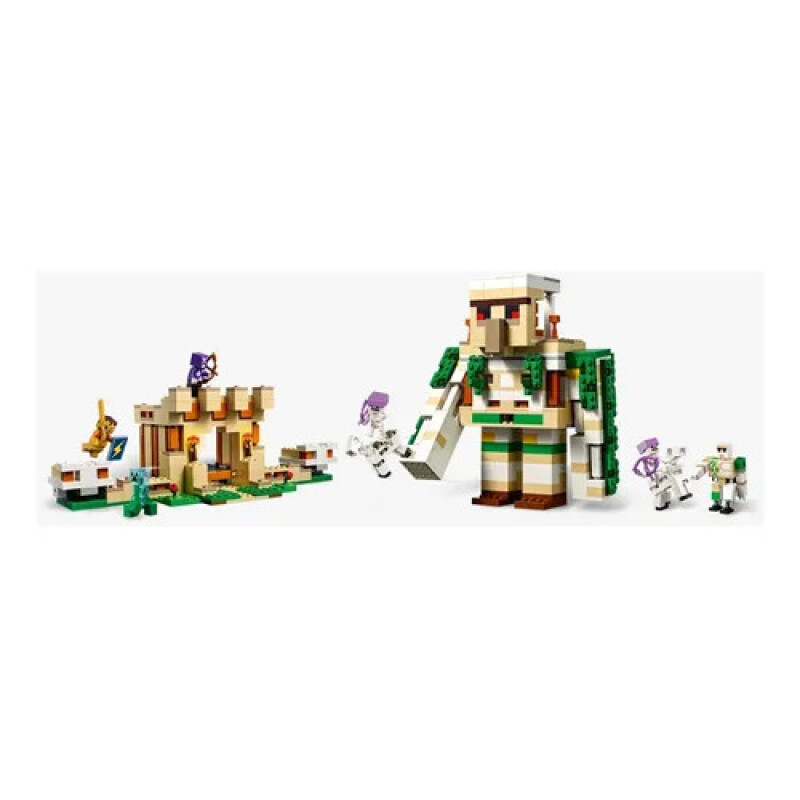 Lego Set Minecraft La Fortaleza Golem Hierro 21250 Pzs 868 Lego Set Minecraft La Fortaleza Golem Hierro 21250 Pzs 868