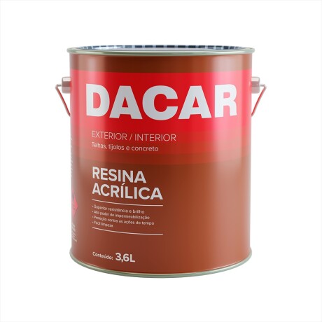DACAR IMPERMEABILIZANTE ACR RESINA BASE SOLVENTE PREMIUM 3.6 Dacar Impermeabilizante Acr Resina Base Solvente Premium 3.6