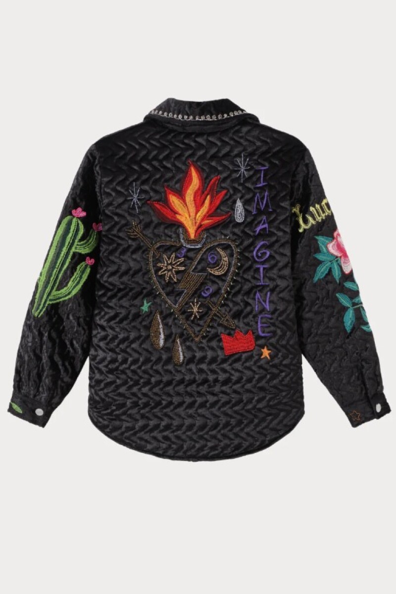 CHAQUETA Negro