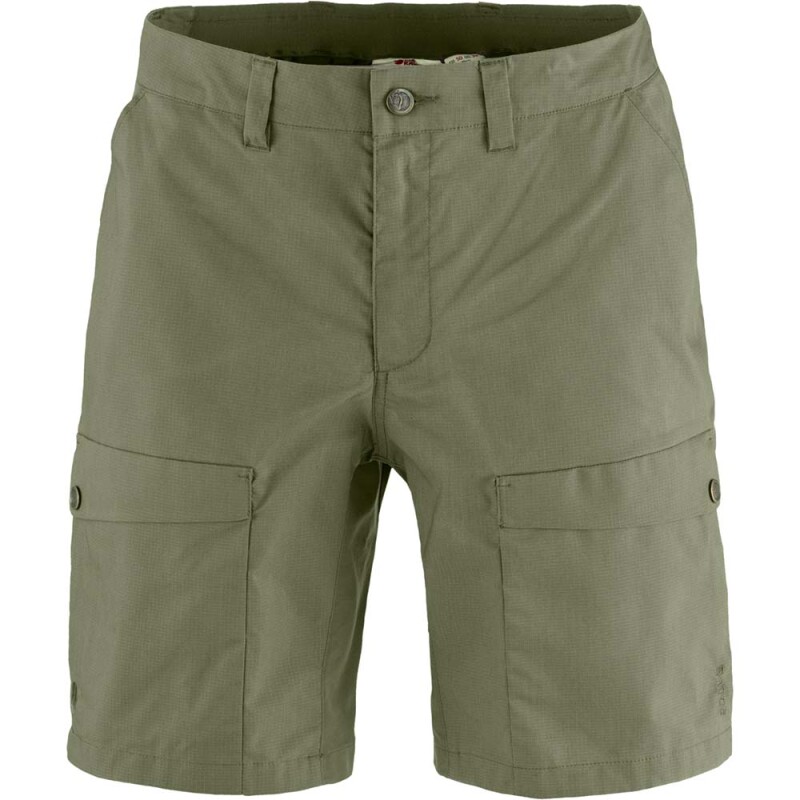 Short Fjallraven Abisko Hybrid Trail Shorts M Hombre Laurel Green