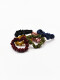 SET DE SCRUNCHIES MULTICOLOR
