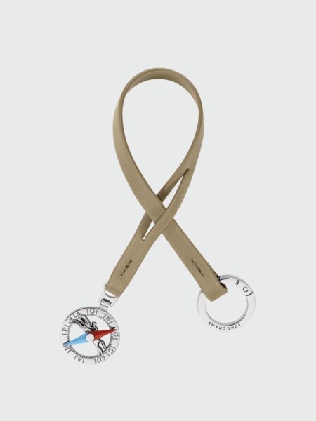 LONGCHAMP - LE PLIAGE BAROUDEUR, LLAVERO COMPASS - 4X15 CM M64