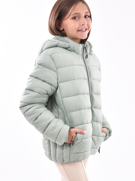 CAMPERA BENCO VERDE GRISACEO