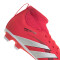 Championes de Niños Adidas Futbol 11 Predator Club Sock JRS Rojo - Blanco - Negro