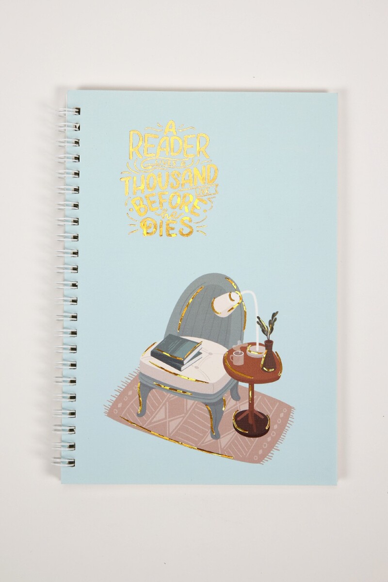 Cuaderno Ryden A5 70g 80 Hojas - Estampado 4 