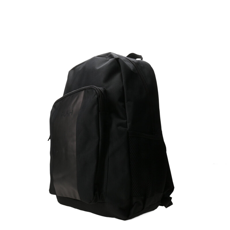 Mochila Push De Tela Negro