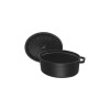 STAUB COCOTTE OVAL NEGRA 15 cm STAUB COCOTTE OVAL NEGRA 15 cm