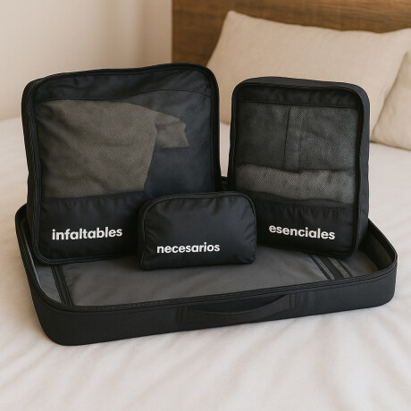 Pack de 3 organizadores de viaje línea Sc