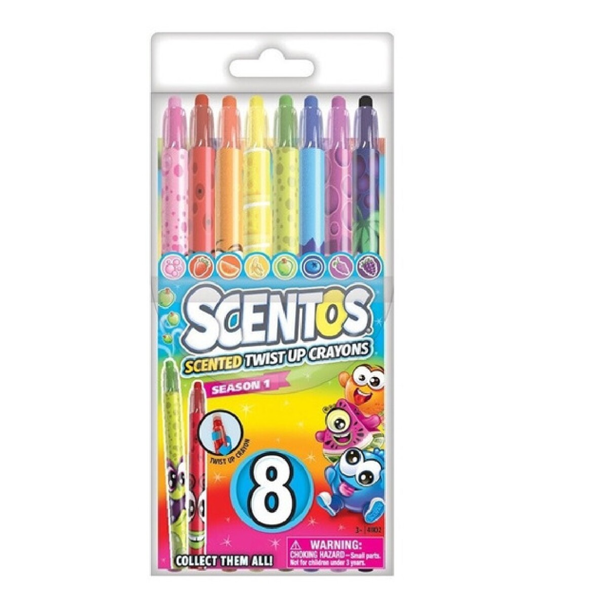 Set de 8 crayolas - Único 