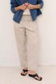 PANTALON LINO NET BEIGE