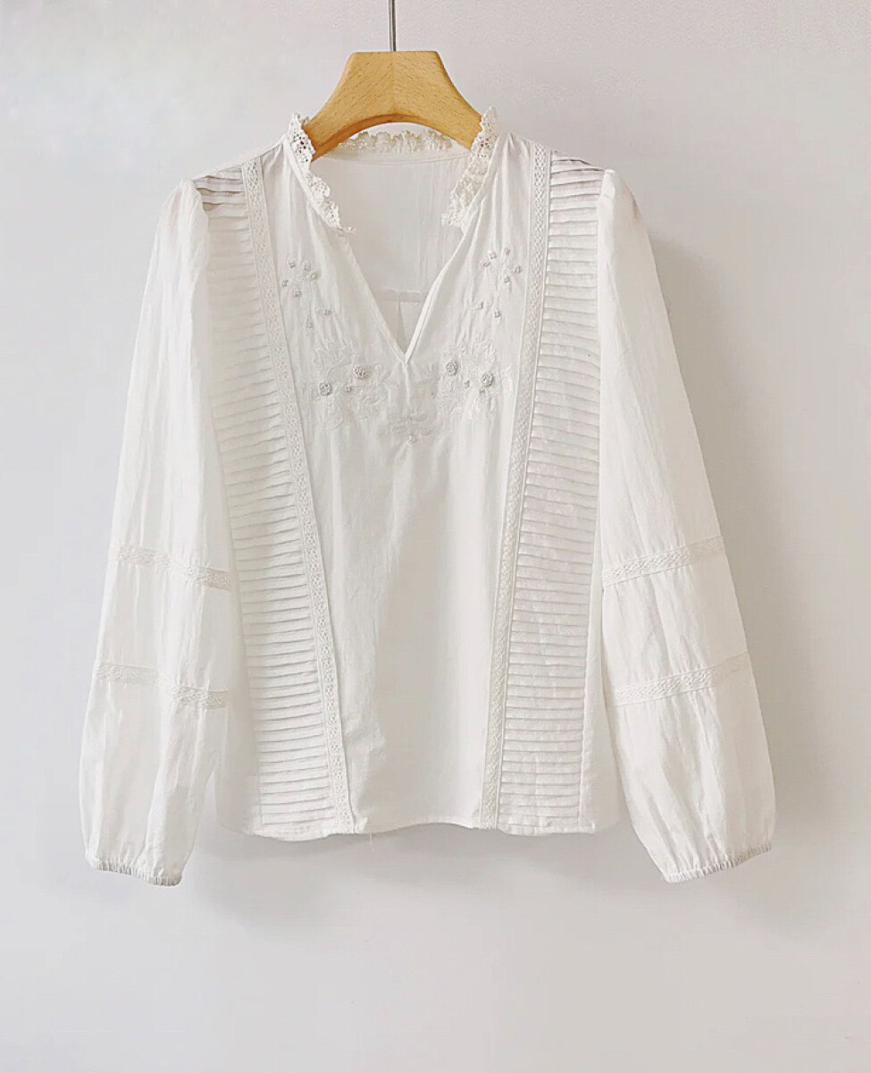 Camisa Valeria - blanco 