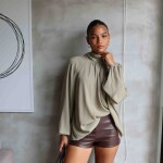 SHORT MONACO MARRON