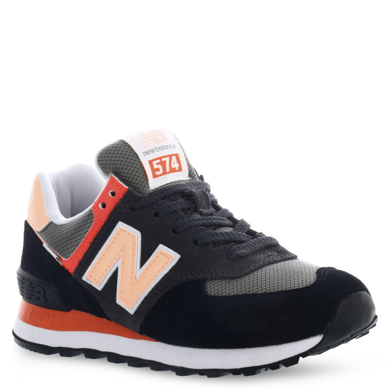 Championes de Mujer New Balance Classics Traditionnels Negro - Gris - Rosado