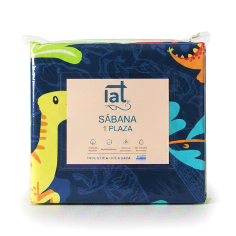 Juego De Sabanas 1 Plaza Toque Algodón Sommier Infantil Dinosaurio - Stegosaurus Juego De Sabanas 1 Plaza Toque Algodón Sommier Infantil Dinosaurio - Stegosaurus