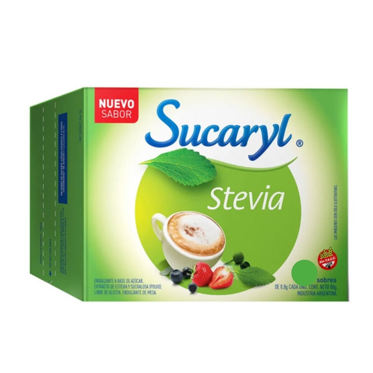 Endulzante Sucaryl Stevia en Sobres X50 