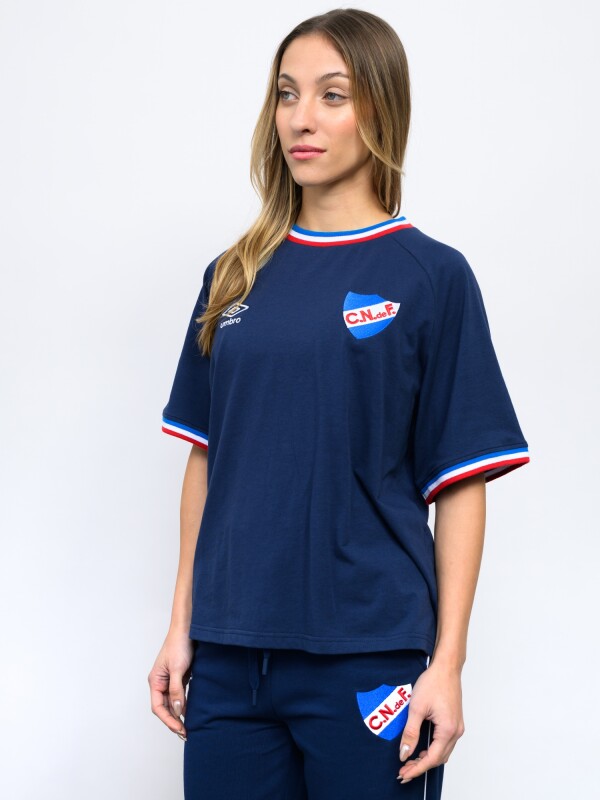 REMERA NINA Nacional Mujer Azul Marino