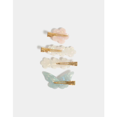 Piquitos De resina Combinación Tricolor